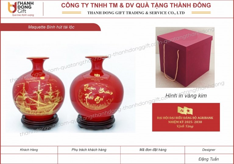 Bình hút tài lộc gốm sứ Bát Tràng nhiều mẫu mã, kích cỡ