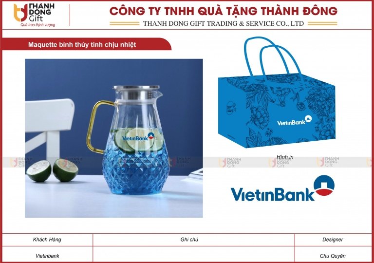 Bình Thủy Tinh Chịu Nhiệt - Vietinbank