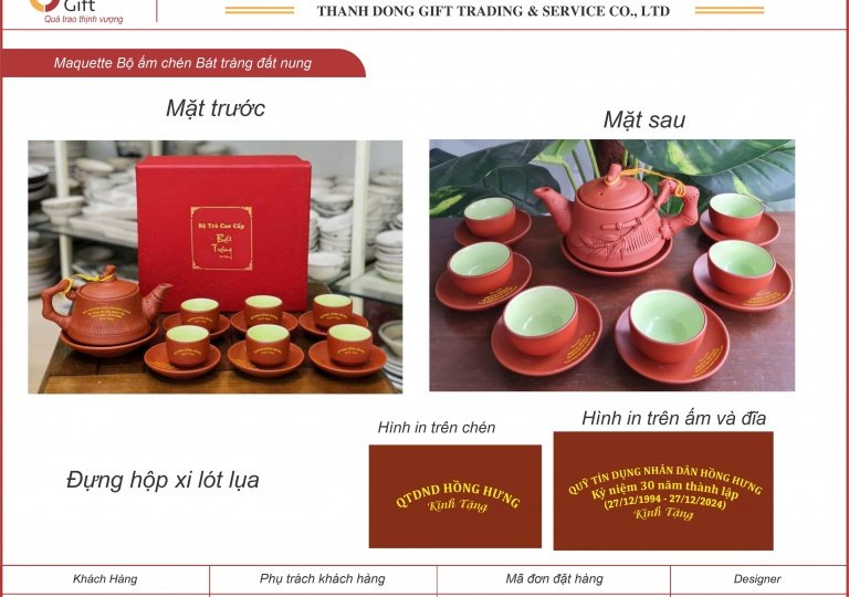 bộp trà tử sa bát tràng - qtd hồng hưng