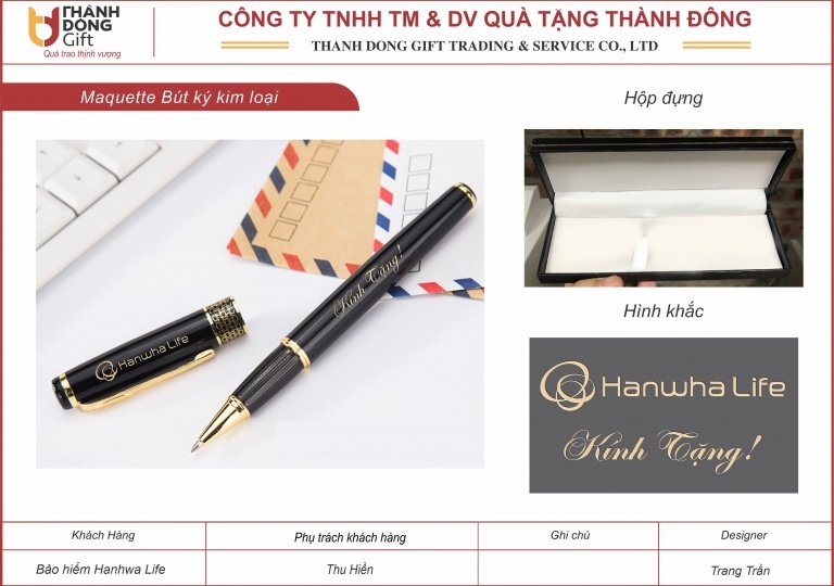 Bút ký - Hanwha Life