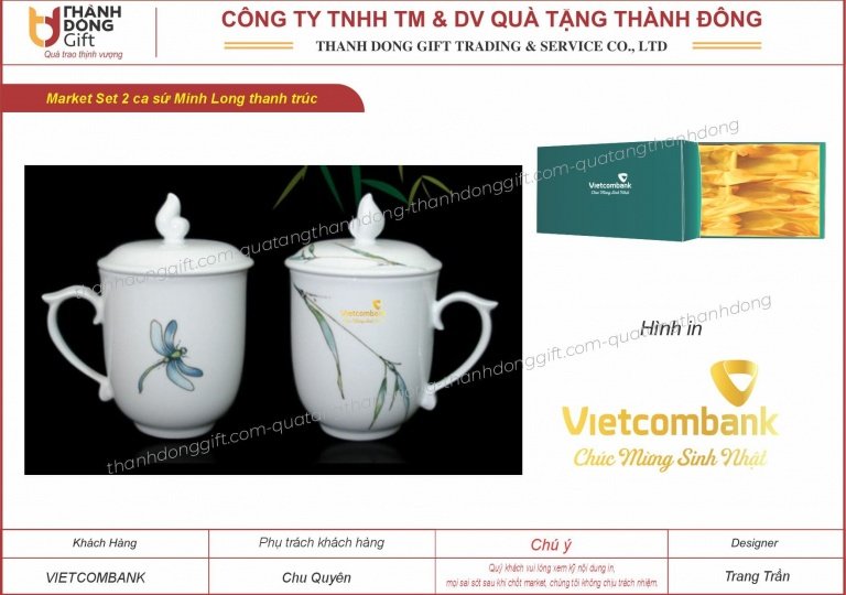 ca sứ minh long thanh trúc - vietcombank 