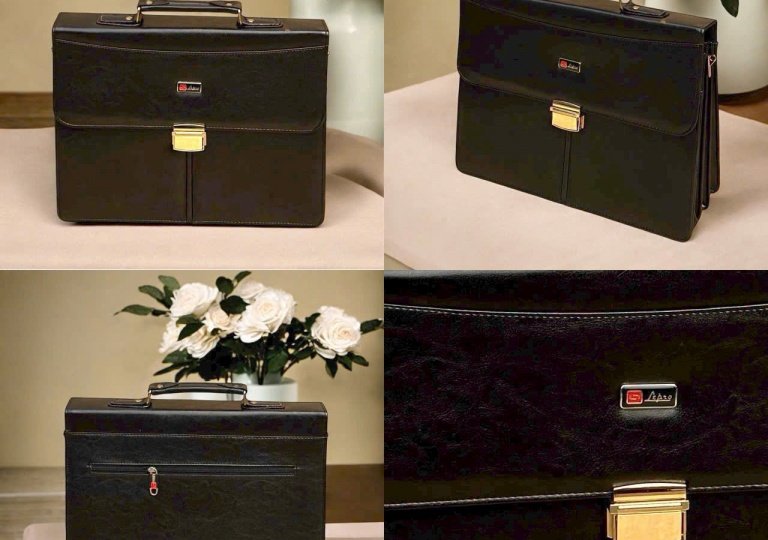 Cặp da làm quà tặng cho cán bộ, công chức