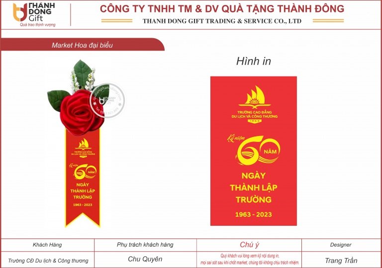 Hoa đại biểu 