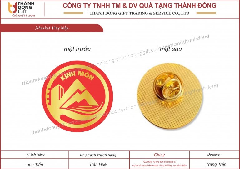 Huy hiệu huyện Kinh Môn