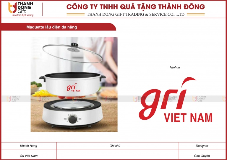 Lẩu Điện Đa Năng - Gri Việt Nam