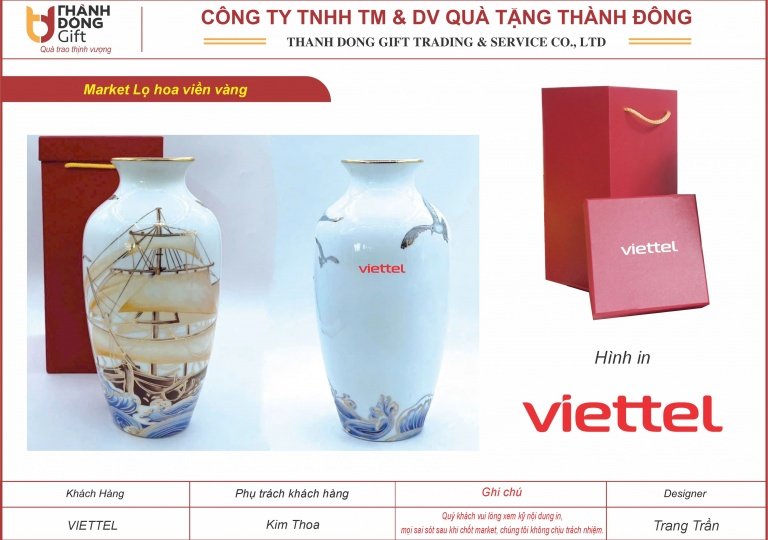 lọ hoa bát tràng - viettel