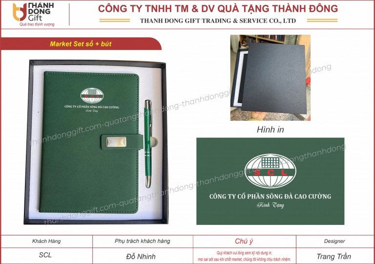 Set Sổ bút - SCL