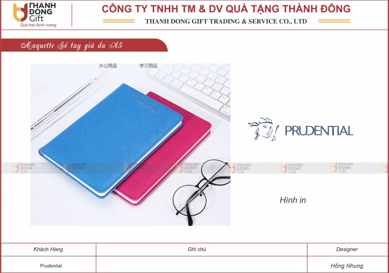 Sổ Tay Giả Da A5 - Prudential