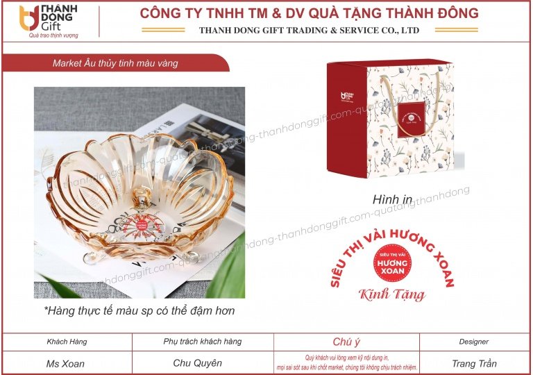âu thủy tinh 3 chân đựng hoa quả - siêu thị vải hương xoan