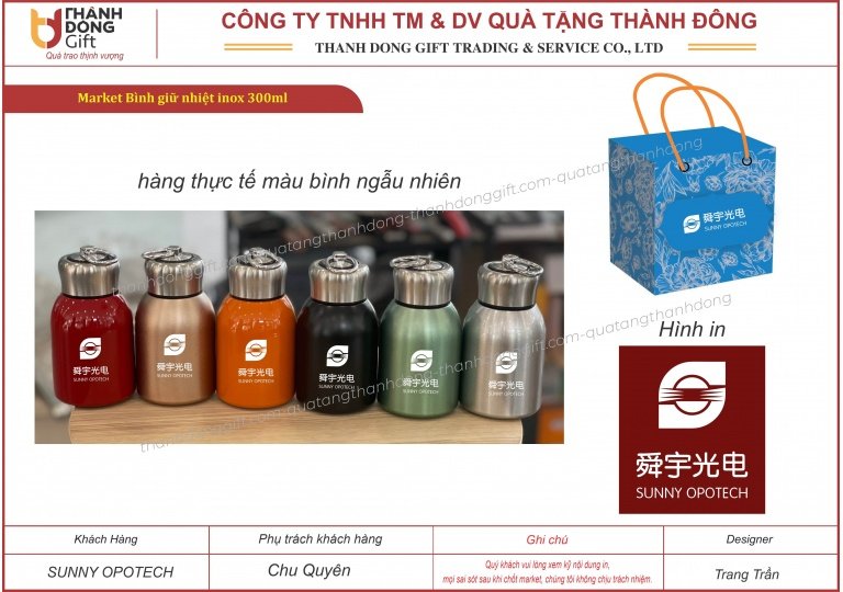 Bình giữ nhiệt - Sunny Opotech