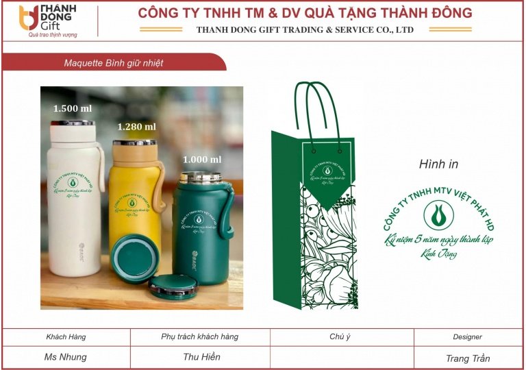 Bình giữ nhiệt - Việt Phát