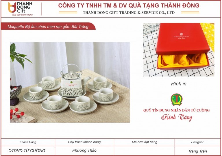 bộ trà men rạn - qtd tứ cường