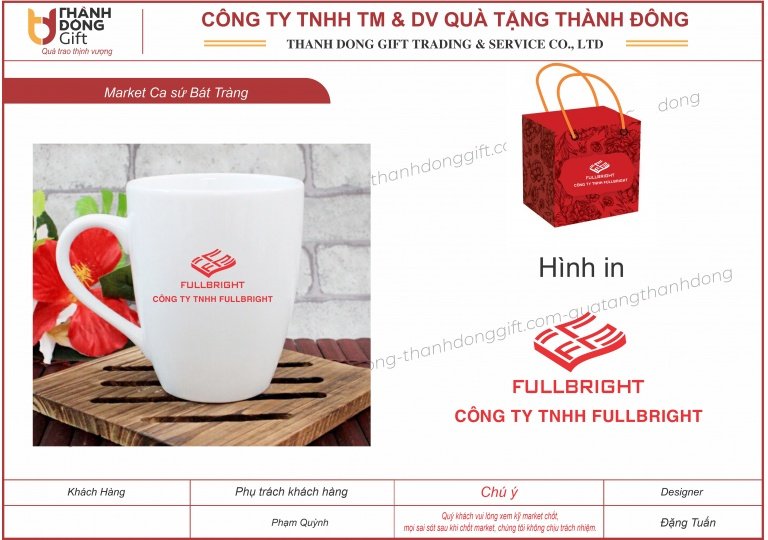 Ca sứ Bát Tràng - Full Bright
