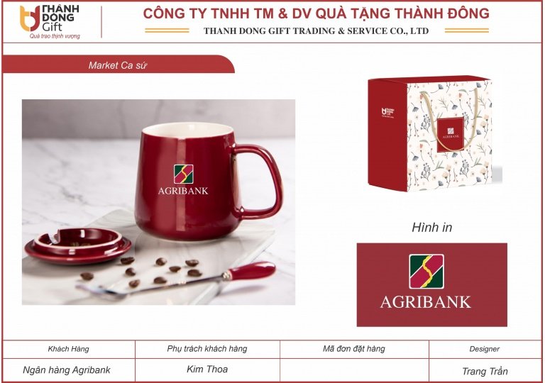 ca sứ có nắp kèm thìa - agribank