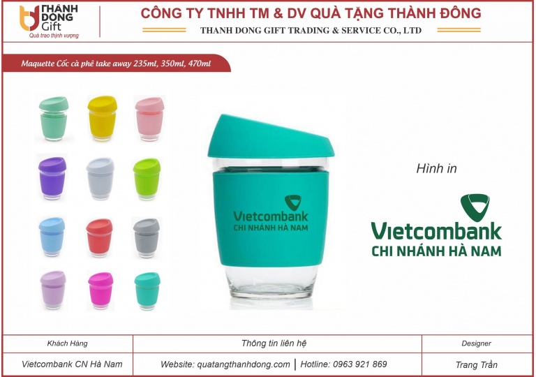 Cốc Cà Phê Cầm Tay - Vietcombank Chi Nhánh Hà Nam