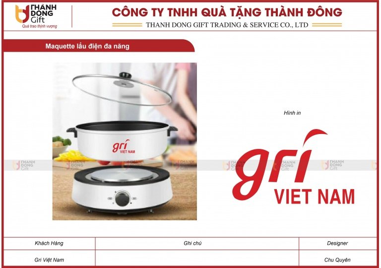 Lẩu Điện Đa Năng - Gri Việt Nam