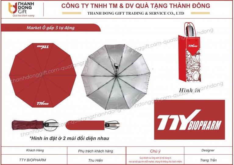 Ô gấp tự động - BIO PHARMA