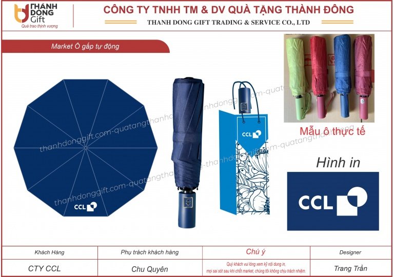 Ô gấp tự động - CCL