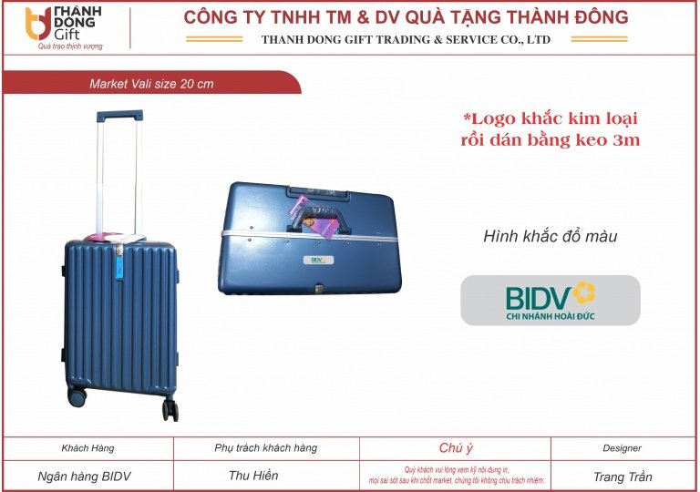 Vali - BIDV Hoài Đức